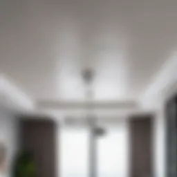 Spotless stretch ceiling cleaning technique