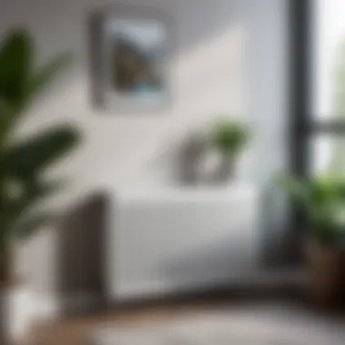 Radiator Cover with Shelf Functionality Innovative radiator cover that doubles as a shelf