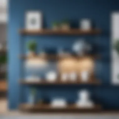 Blueprint Design for an Impressive Shelf A well-designed blueprint showcasing a shelf layout