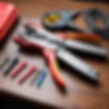 Essential tools for crimping wires