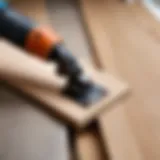 Precision cutting tool for baseboards