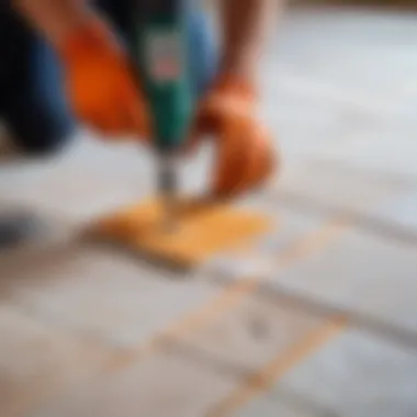 Techniques for Drilling Through Ceramic Tiles Techniques for drilling through ceramic tiles