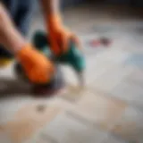 Essential tools for drilling ceramic tiles