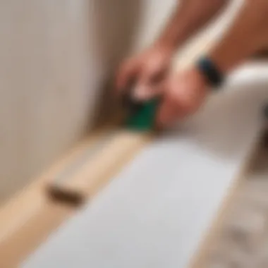 Proper techniques for cutting baseboards