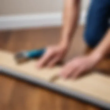 Essential tools for baseboard installation