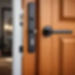 Essential tools for installing a door lock