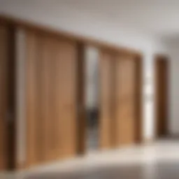 Selection of high-quality materials for interior doors