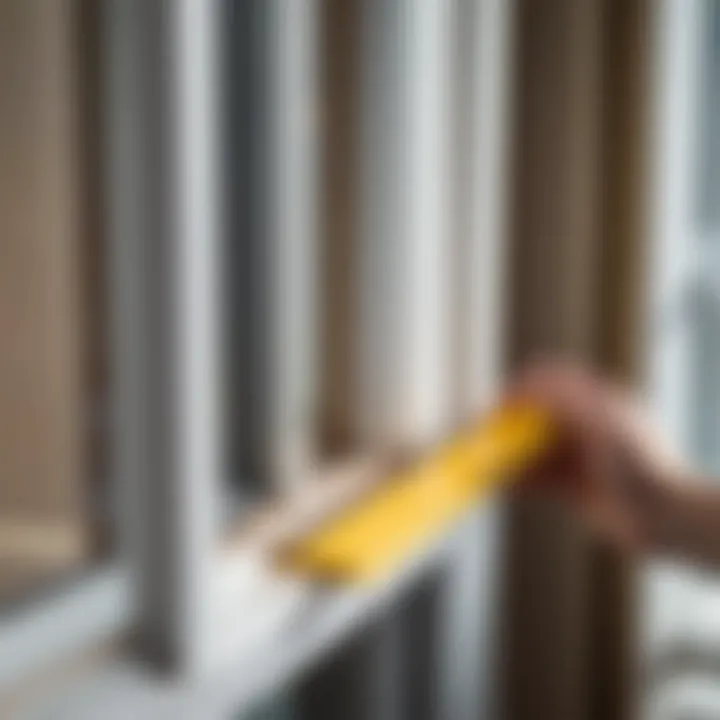 Proper sealing technique for window casings