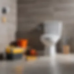 Essential tools for toilet installation