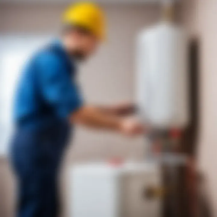 Safety checks for water heater installation