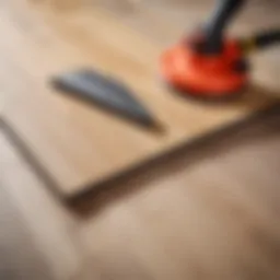 Tools for laminate flooring installation