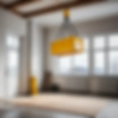 Lifting Equipment for Safe House Raising Heavy lifting equipment positioned to raise a house safely.