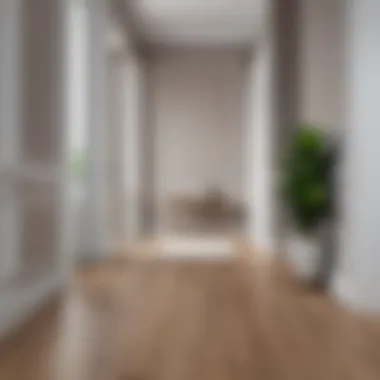 Stylish Combination of Baseboards and Room Decor Stylishly combined baseboards and room decor