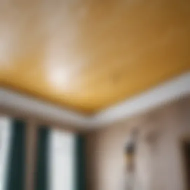 Techniques for a Flawless Ceiling Finish Demonstration of roller techniques for applying paint to a ceiling