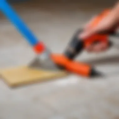 Tools for removing sealant from tiles