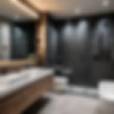 Elegant Bathroom Renovation Elegant bathroom renovation showcasing modern fixtures and layout
