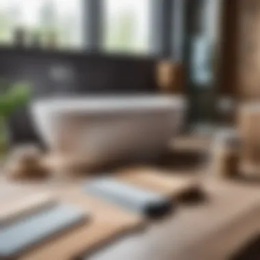 Material Selection for Remodeling Selection of high-quality materials for bathroom remodeling