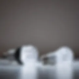 Comparison of LED and fluorescent bulbs