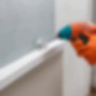 Application of Silicone Sealant Application of silicone sealant