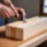 Precision tool for cutting crown molding