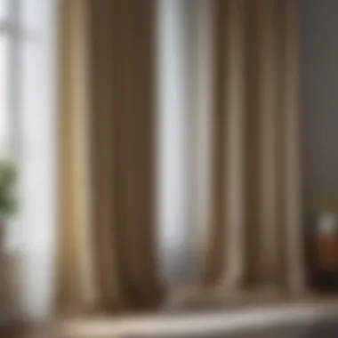 Curtain Whitening Transformation Before and after comparison of curtain whitening