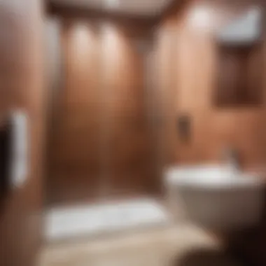 Successfully Installed Hygienic Shower A well-installed hygienic shower in a bathroom