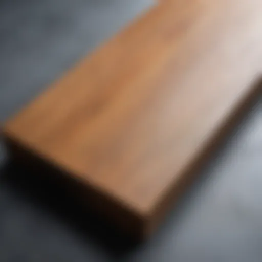High-quality impregnated board showcasing its durability and finish