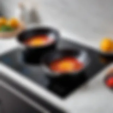 Safety features of induction cooktops