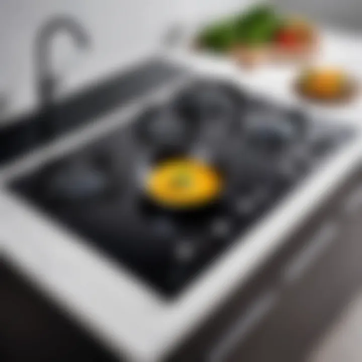 Safety measures during cooktop installation