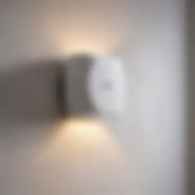 Accurate Beacon Installation on Walls Properly installed beacons on a wall