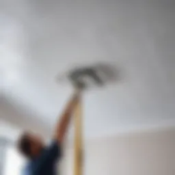 Preparing ceiling for panel installation