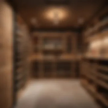A Finished Cellar: Functionality Meets Aesthetics Interior view of a well-finished cellar