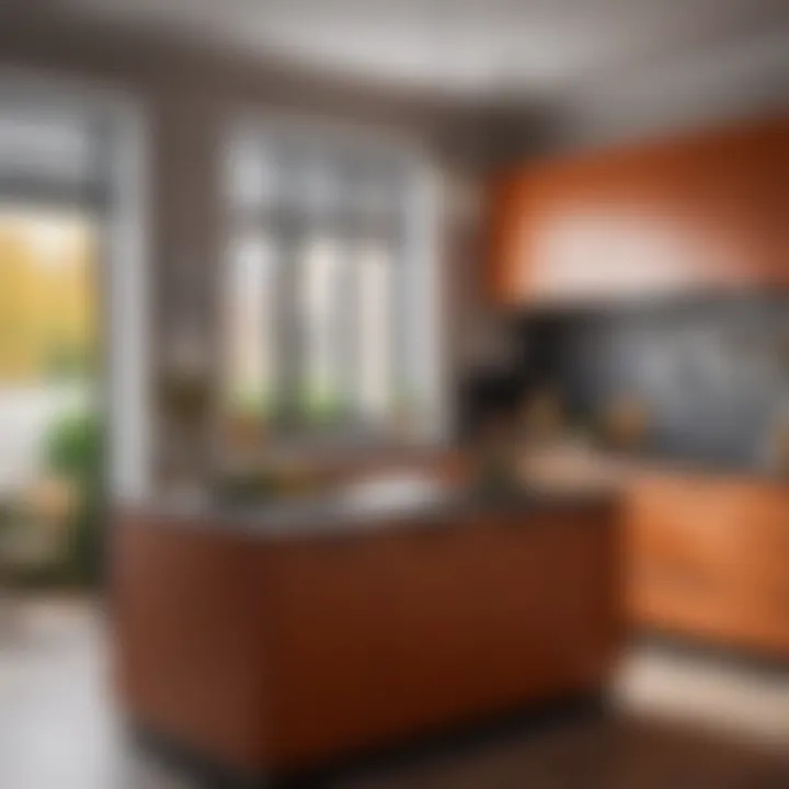 Maintenance tips for preserving kitchen facade durability.