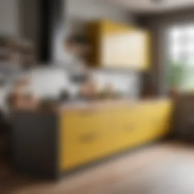 Trendy Kitchen Inspirations Inspiration board featuring trendy kitchen colors and styles