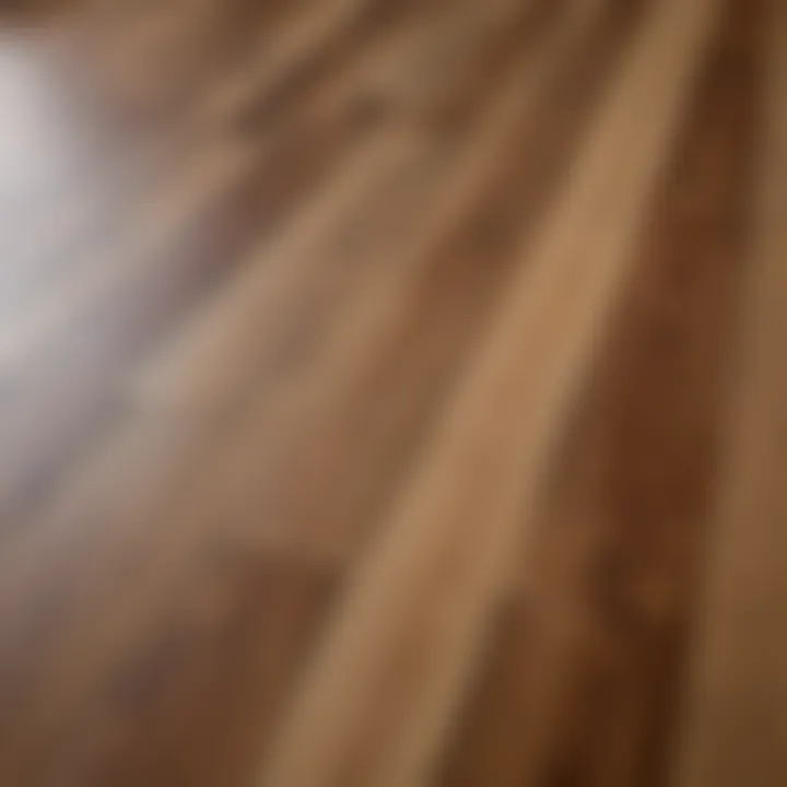 Laminate flooring showcasing different styles and finishes