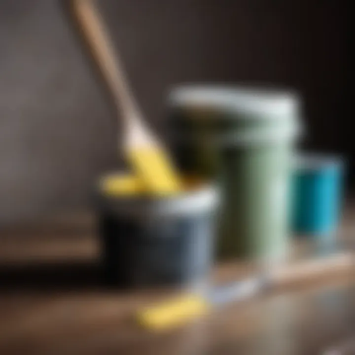 Tools and materials for applying latex paint