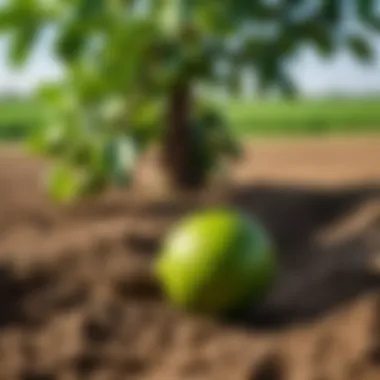 Lime Application in Agricultural Fields Lime application in agricultural fields