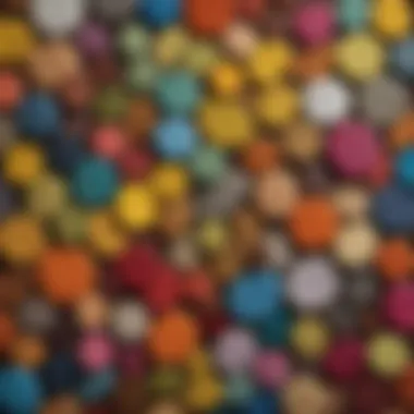 Exploring the Texture of Linocrome A detailed view of linocrome showcasing its texture and color variations.