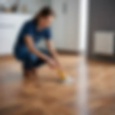 Maintenance tips for linoleum floors