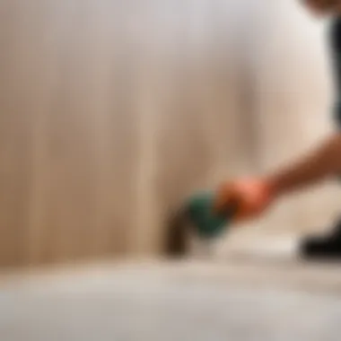 Surface Preparation for Liquid Wallpaper Surface preparation for liquid wallpaper application