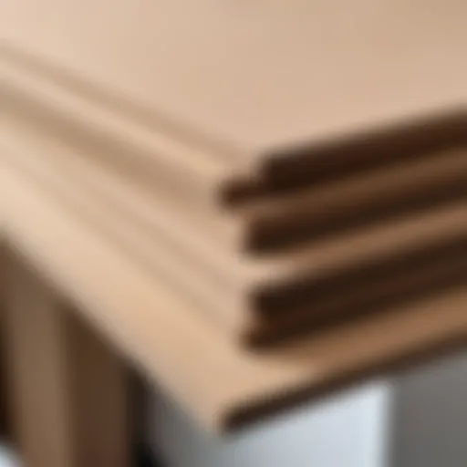 Close-up of MDF panel installation techniques