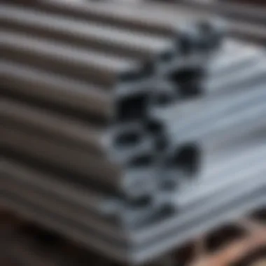Types of Metal Profiles for Various Projects Variety of metal profiles ready for cutting