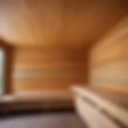 Overview of insulation materials for sauna ceilings