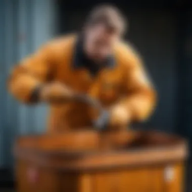 Chemical Rust Removal Techniques Chemical rust removal agent in a container
