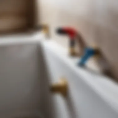 Essential Tools for Bathtub Sealing Tools required for sealing a bathtub to the wall