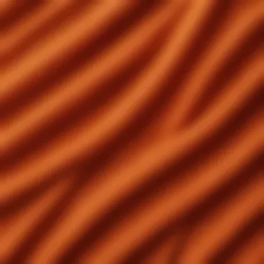 Close-up of microfiber fabric showcasing its texture and weave