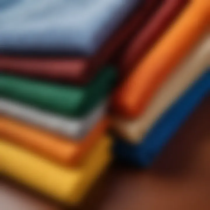 Comparative visual of microfiber versus traditional fabric materials