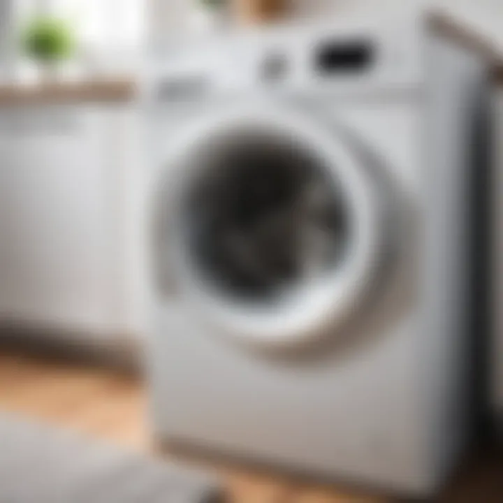 A well-maintained washing machine free from odors
