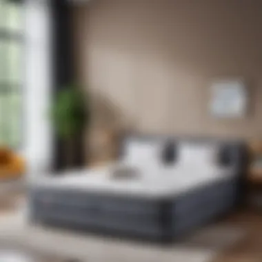 Convenient Online Shopping for Mattresses An online shopping interface showcasing inflatable mattresses