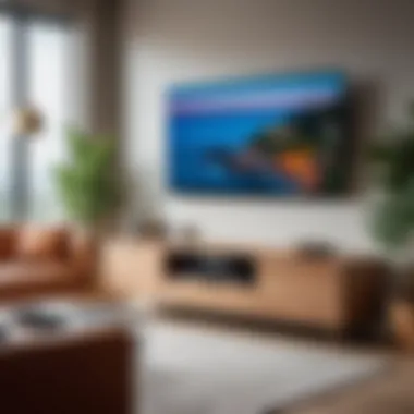 Determining the Perfect TV Height Ideal TV mounting height for optimal viewing